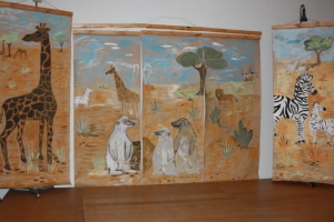 Bühnenbild Claudia Waldherr - Aufnahmen vom 28.3.2009 - Aula Wilhelminenschule