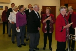 Nach dem Konzert in der Klosterkirche am 26.9.2010