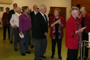 Nach dem Konzert in der Klosterkirche am 26.9.2010