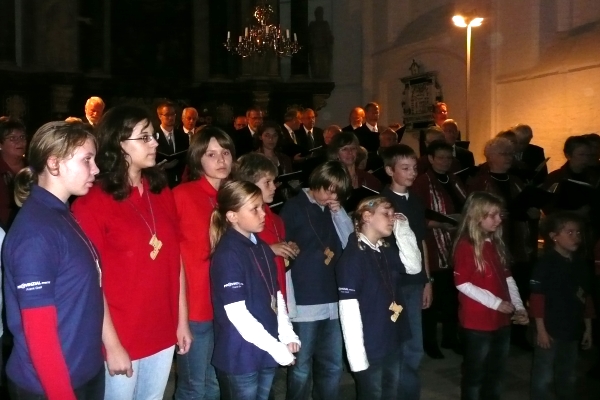 26. Sept. 2010 - Gesamtchor in der Klosterkiche Preetz