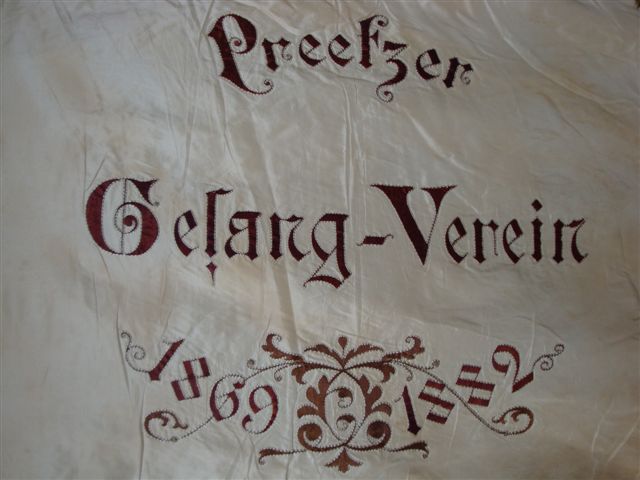 Vereinsfahne des Preetzer Gesangvereins (Nr. 69)