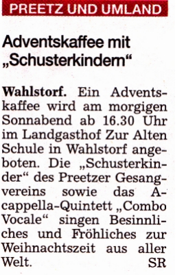 Kieler Nachrichten vom 9.12.2011