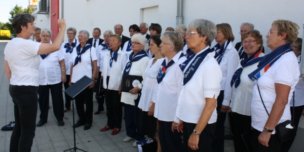 Preetzer Gesangverein am 28.8.2013 in Schwentinental