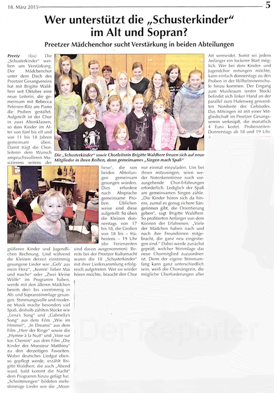 Reporter vom 18-3-2015