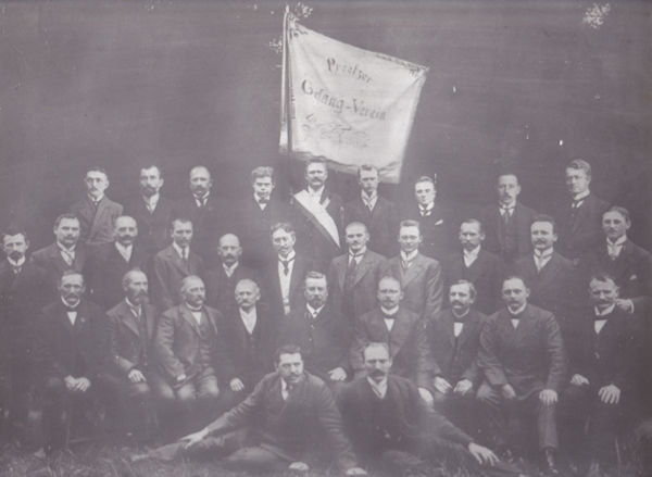 Preetzer Gesangverein - Archivfoto von 1912