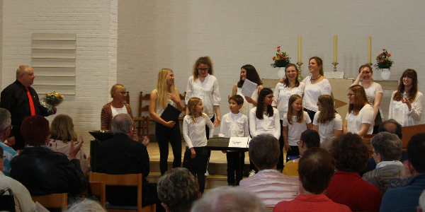 PGV-Kinder- und Jugendchor am 18.5.2019 in Kroog