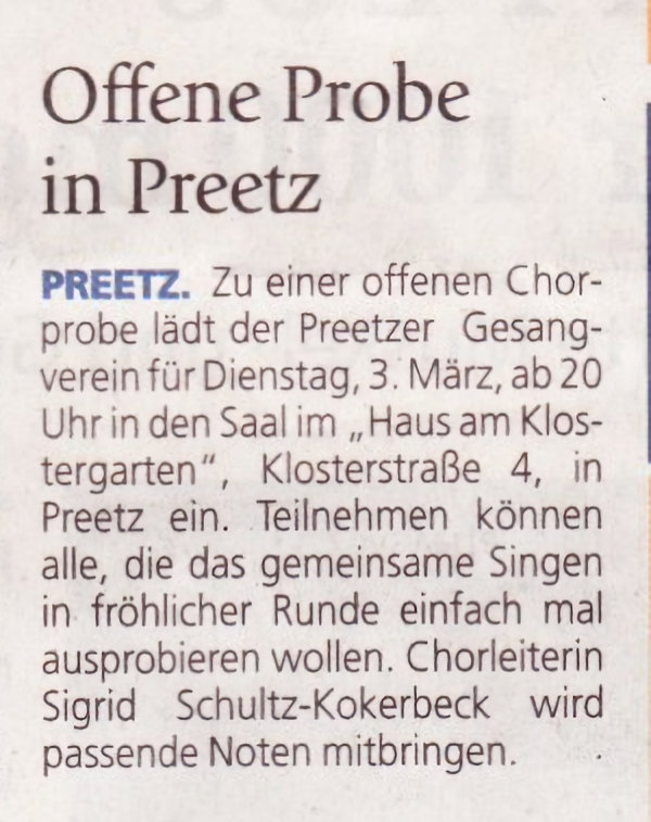 PGV 3.3.26 - Offene Probe