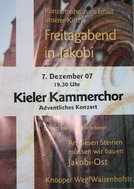 2007 - Konzert in Jakobi