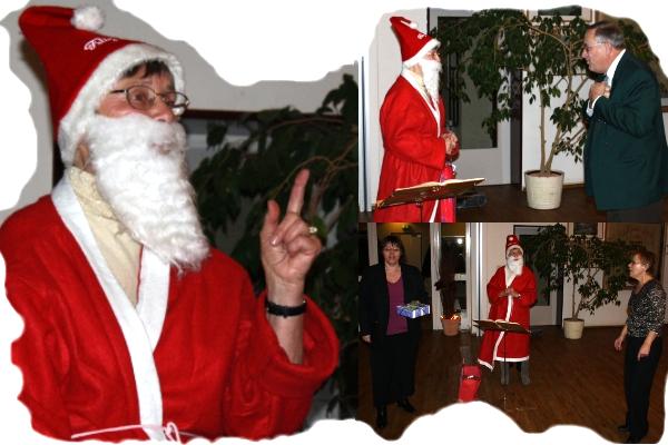 Der Weihnachtsmann (2008) beim Preetzer Gesangverein